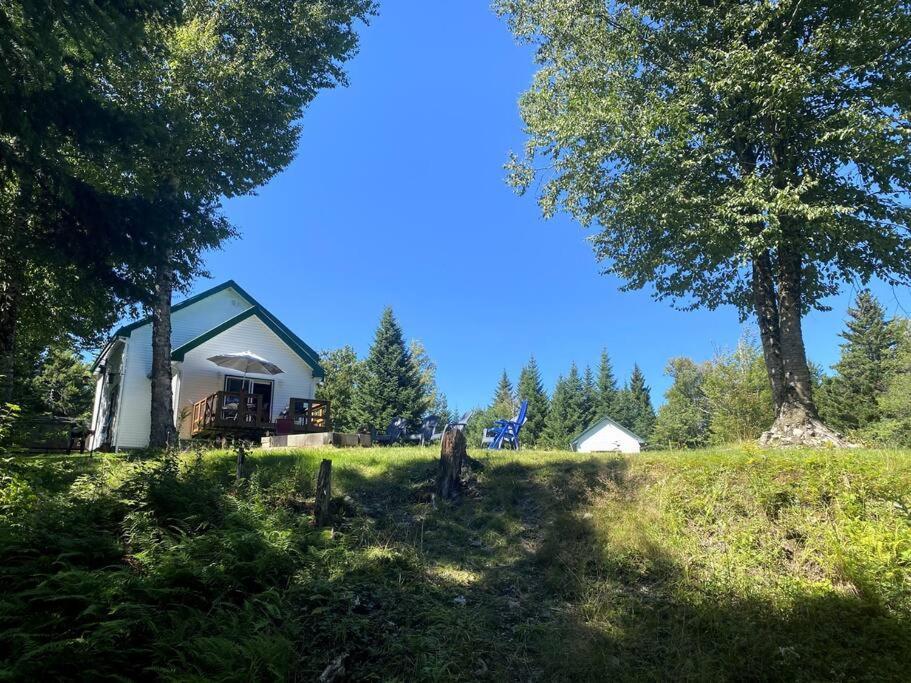 Le Jazz- Chalet Rustique/Chic Avec Spa Notre-Dame-Des-Bois Esterno foto