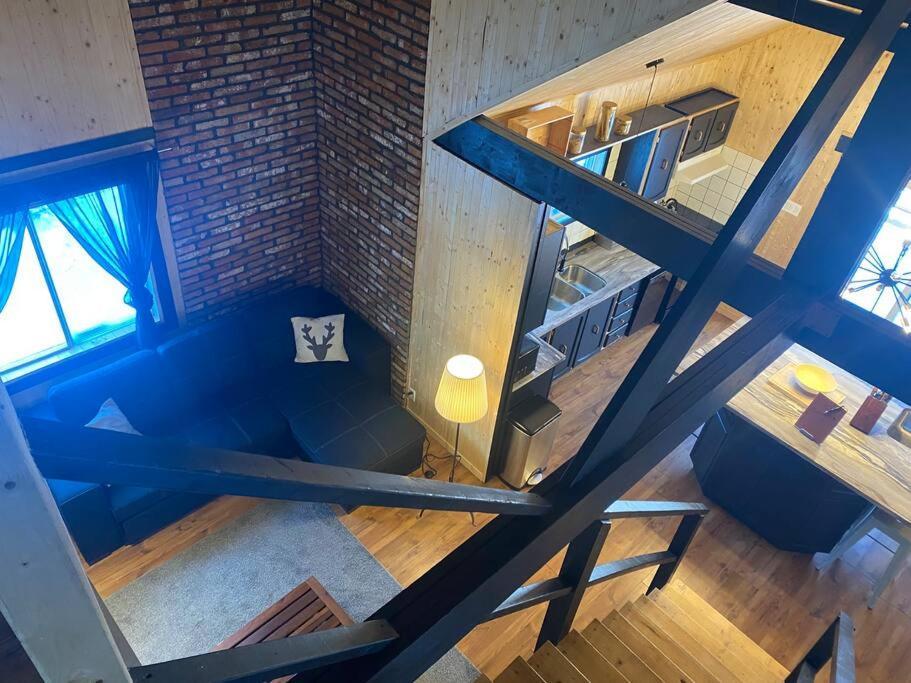 Le Jazz- Chalet Rustique/Chic Avec Spa Notre-Dame-Des-Bois Esterno foto