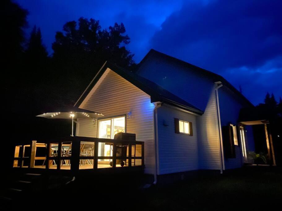 Le Jazz- Chalet Rustique/Chic Avec Spa Notre-Dame-Des-Bois Esterno foto